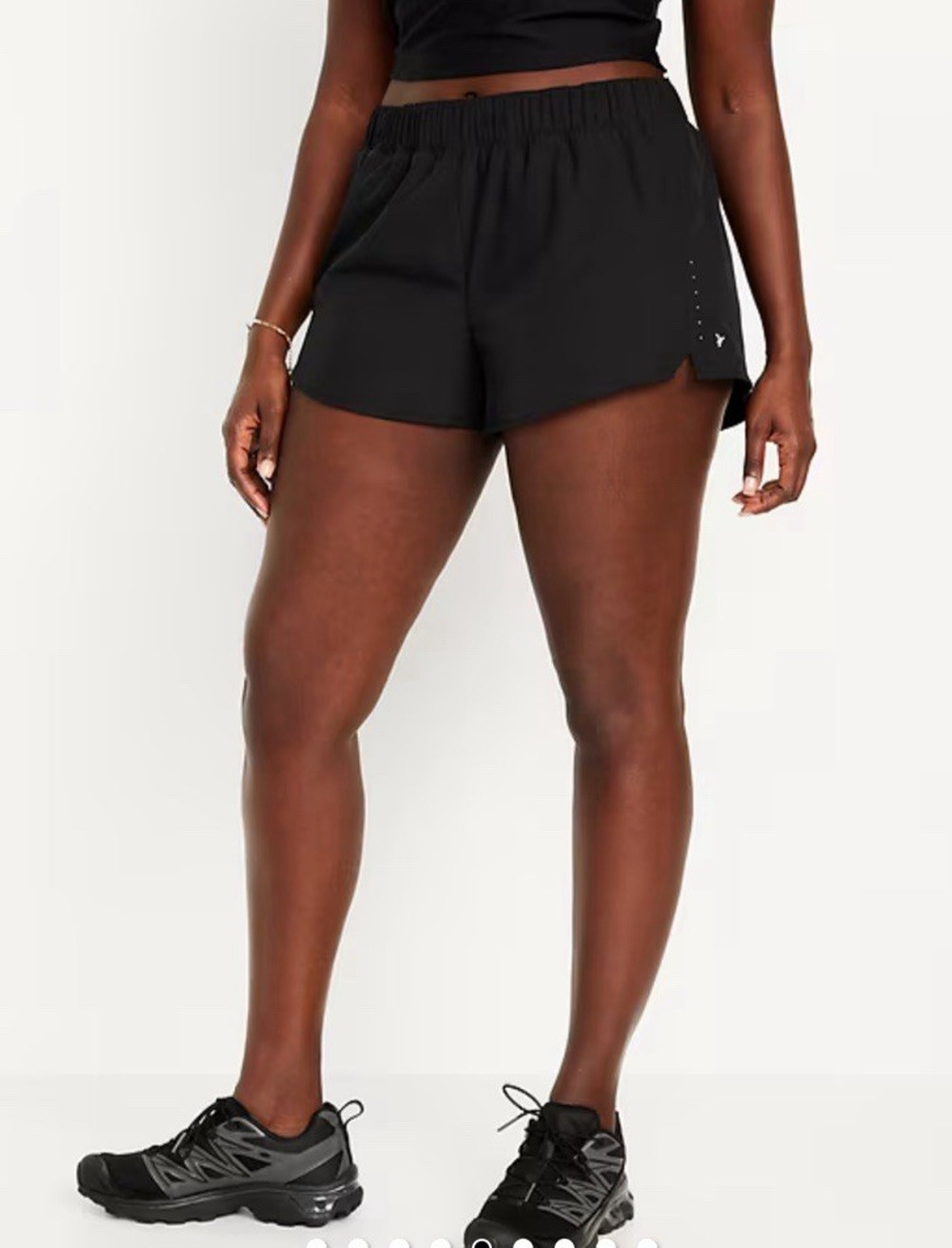 Old Navy Shorts Women’s Small NEW Black Active Gym Athleisure 3” Inseam Lined